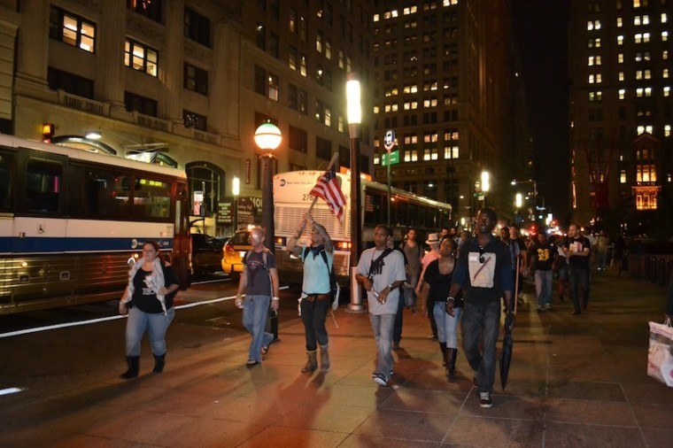Troy Davis Protestors take to the Streets: 