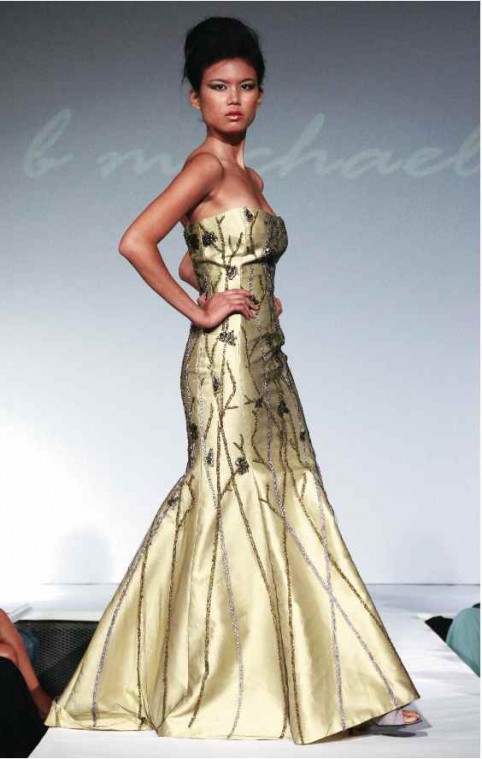 B. Michael designs Elizabeth Alexander's inaugural dress (38879)