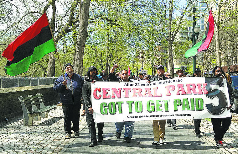 Community rallies for reparations for the Central Park Five (40125)