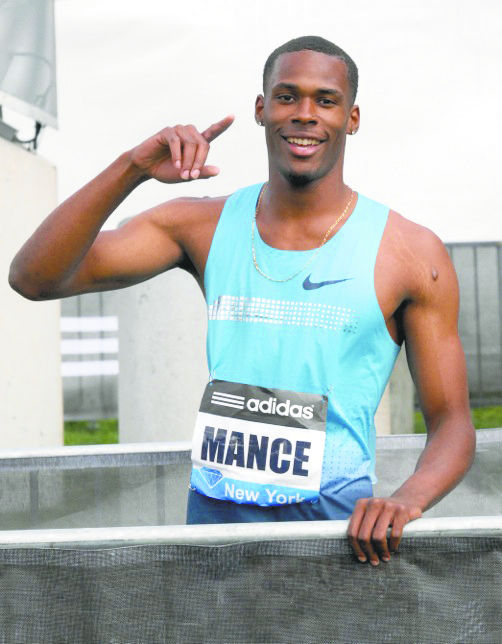 Tyson Gay wins Adidas 100M sprint (37731)