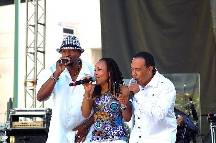 Samuelle Prater, Valerie Watson English and Jay King of Club Nouveau (left to right) (49864)