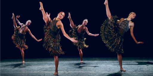 Alvin Ailey American Dance Theater's Jacqueline Green, Linda Celeste Sims, Kelly Robotham, and Belen Pereyra in Aszure Barton's LIFT (54414)