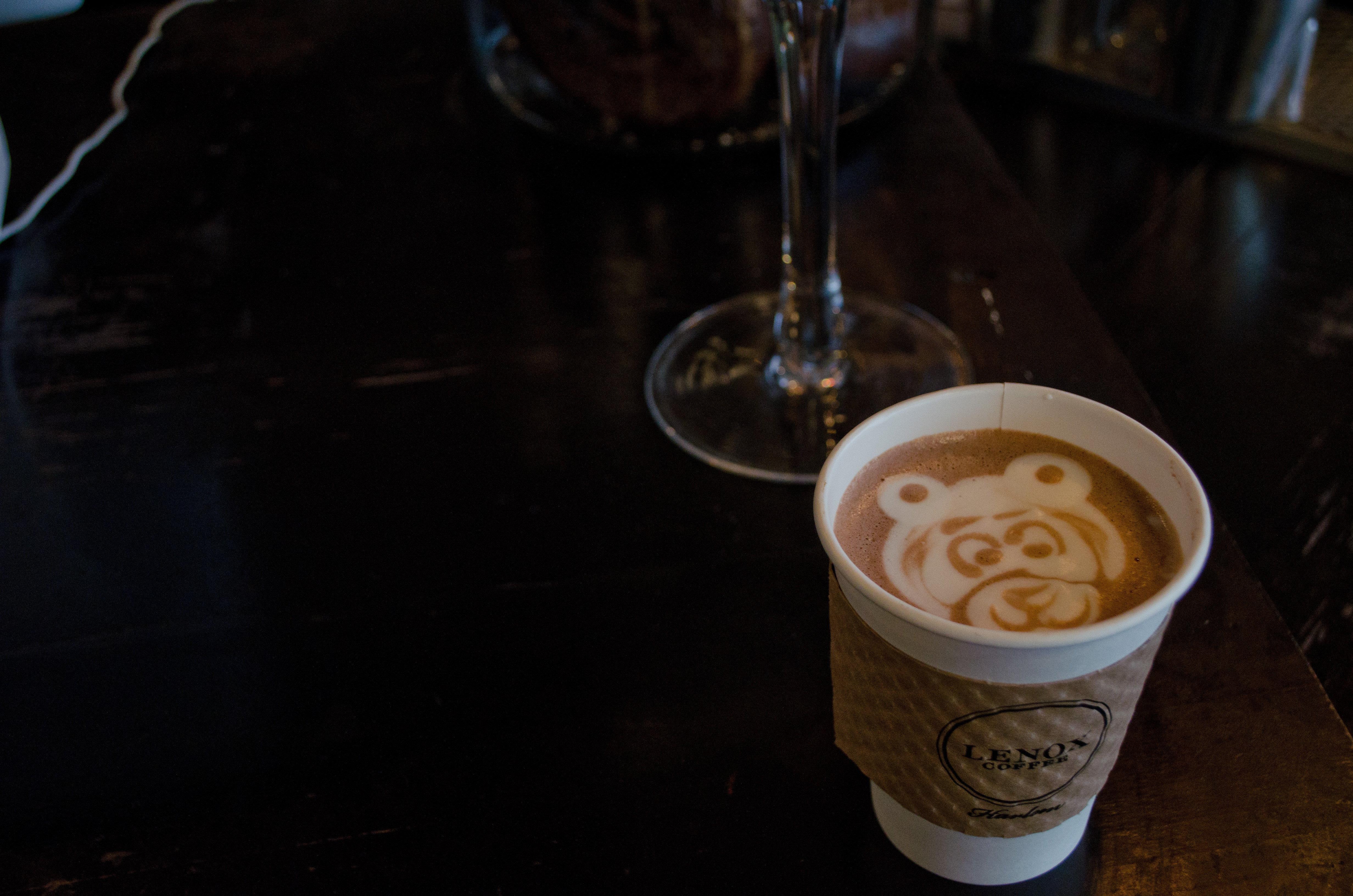 Photo of hot chocolate at Lenox Cafe taken by Mikhael Simmonds (64494)