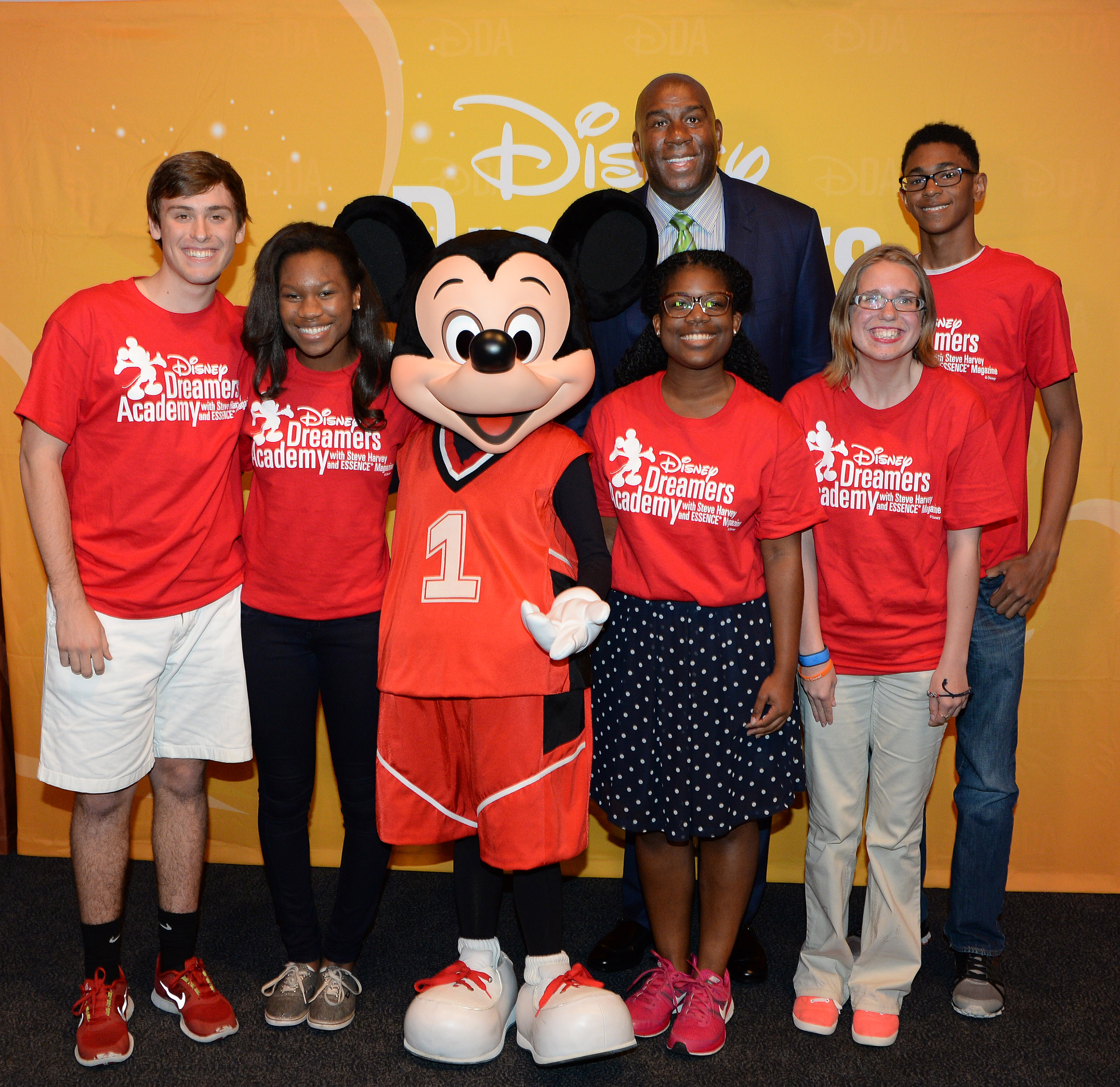 Dreamers with Magic Johnson and Mickey Mouse (63849)