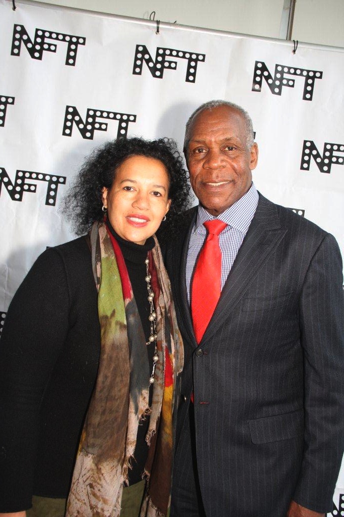 Amsterdam News publisher Elinor Tatum and evening co-host Danny Glover took a moment to pose before the festivities began. (65176)