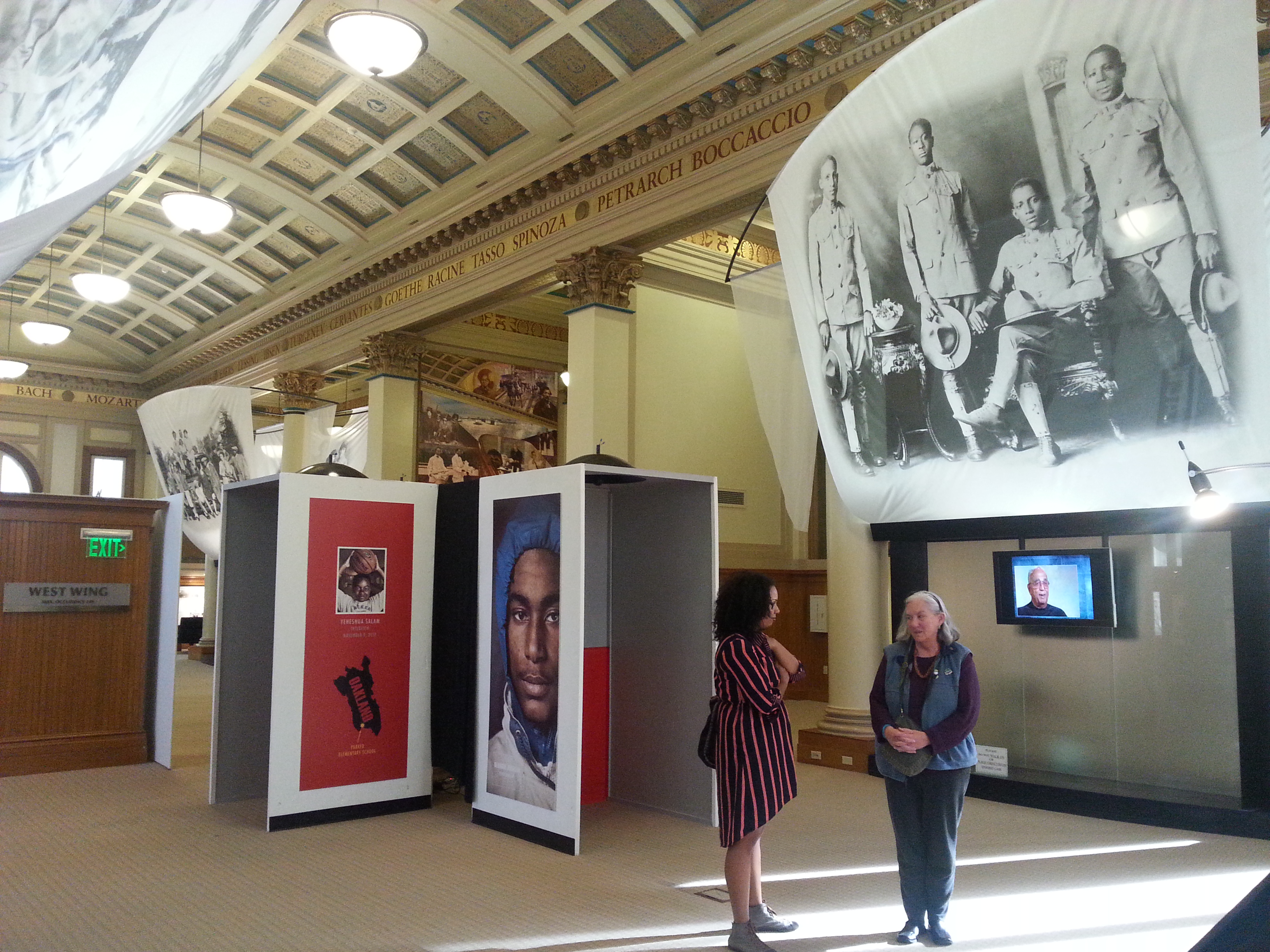 The African American Library and Museum at Oakland is located in the former Charles S. Greene Library, an architecturally stunning and historic 1902 Carnegie building. (67247)