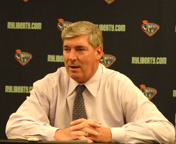 Liberty coach Bill Laimbeer is working hard to get his Liberty team on track. (78432)