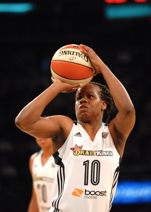 Epiphanny Prince spotting up to shoot a free throw (157473)