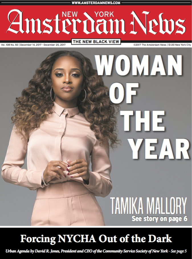To purchase our Woman of the Year special edition featuring Tamika Mallory please contact our circulation department at 212-932-7400. (253612)