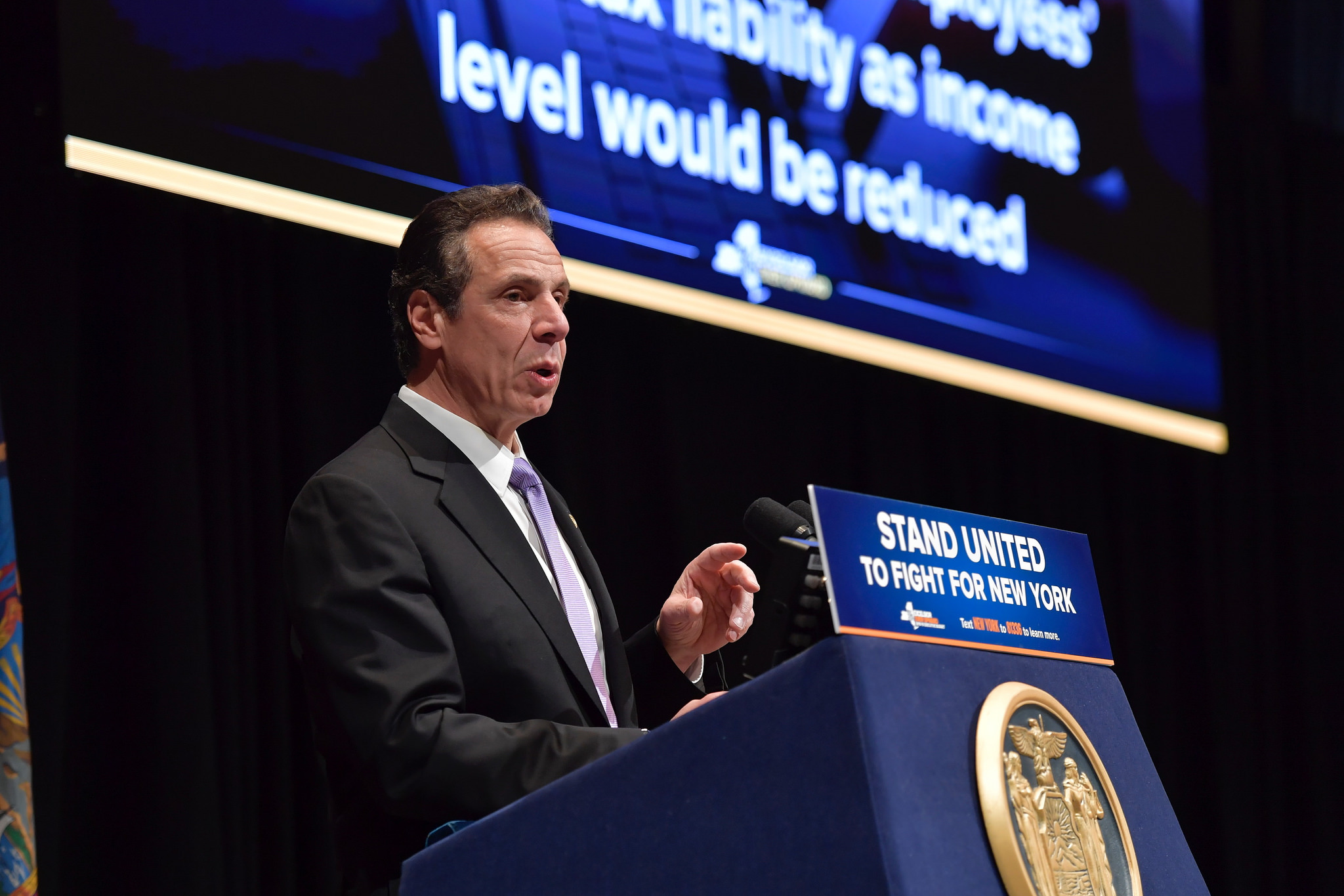 Gov. Andrew Cuomo delivers his executive budget (255051)