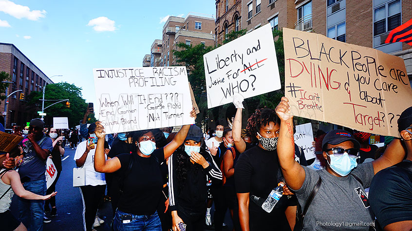 Protesters gather for George Floyd (293605)