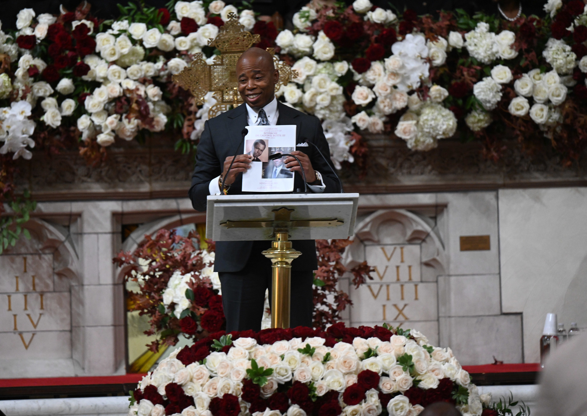 Electeds pay respects to late Rev. Dr. Calvin Butts III at funeral service