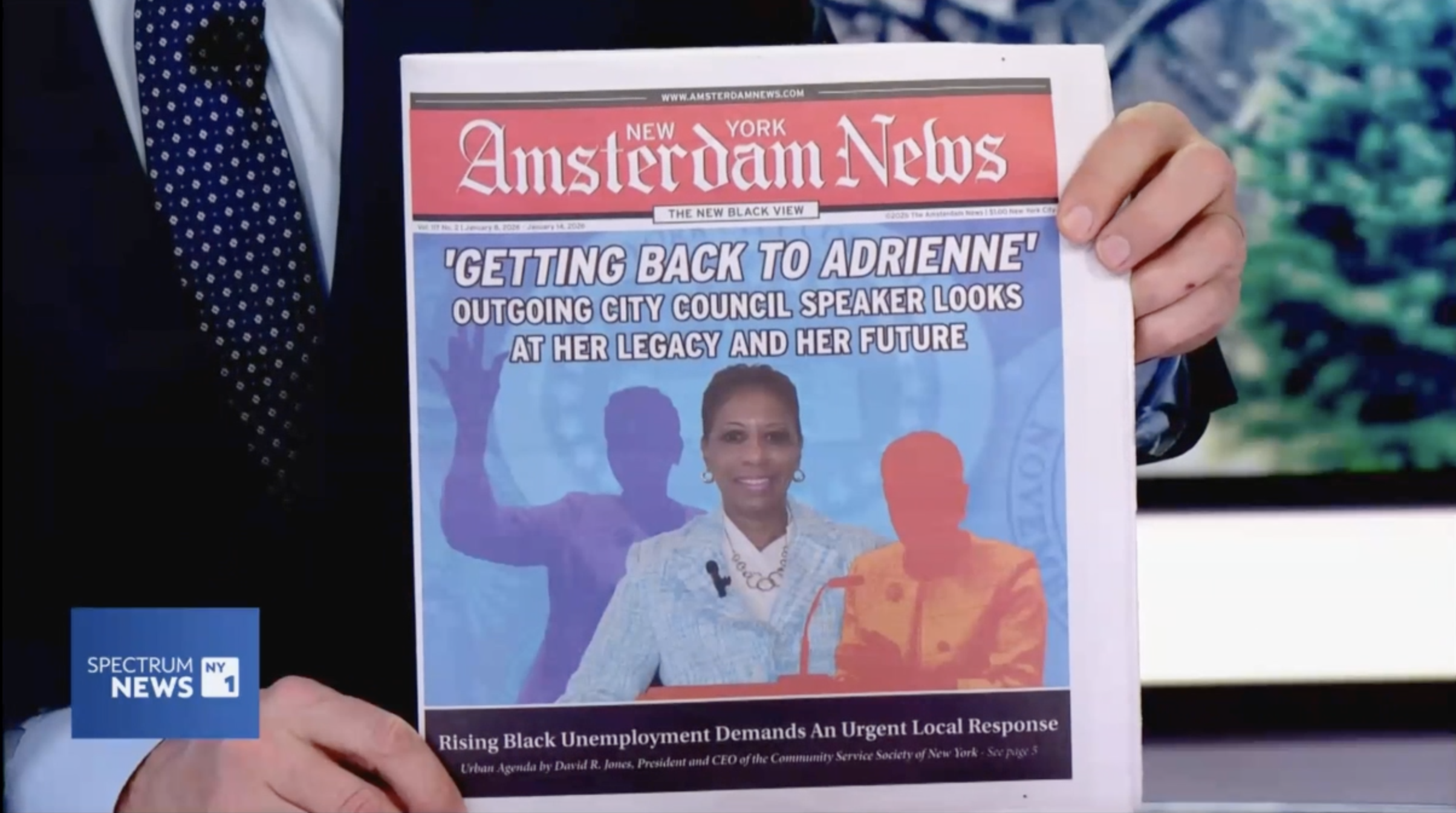 VIDEO: AmNews featured on Spectrum News NY1’s ‘In the Papers’ segment