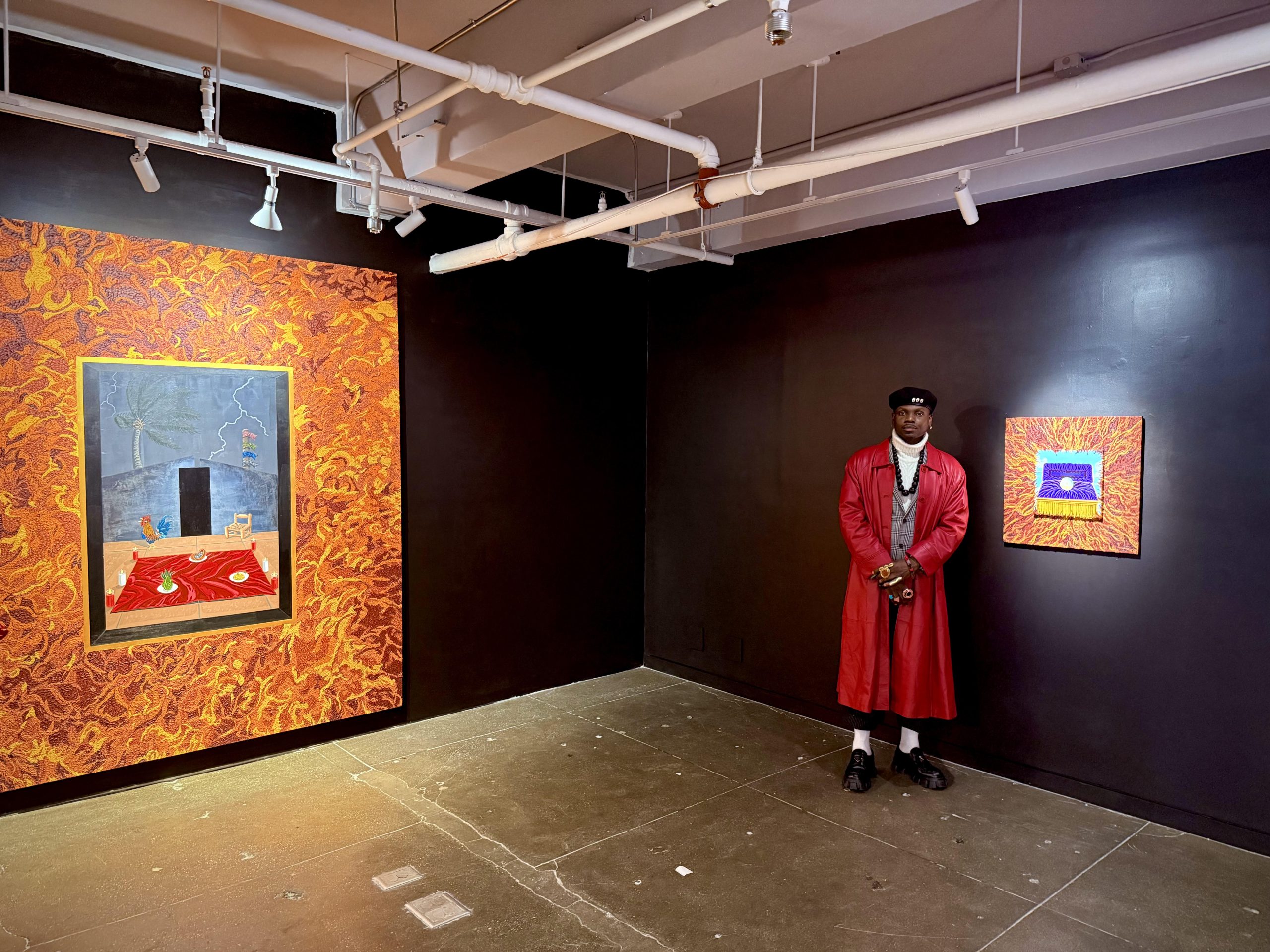 The Forces’ examines spirituality through ritual codes and signifier pieces