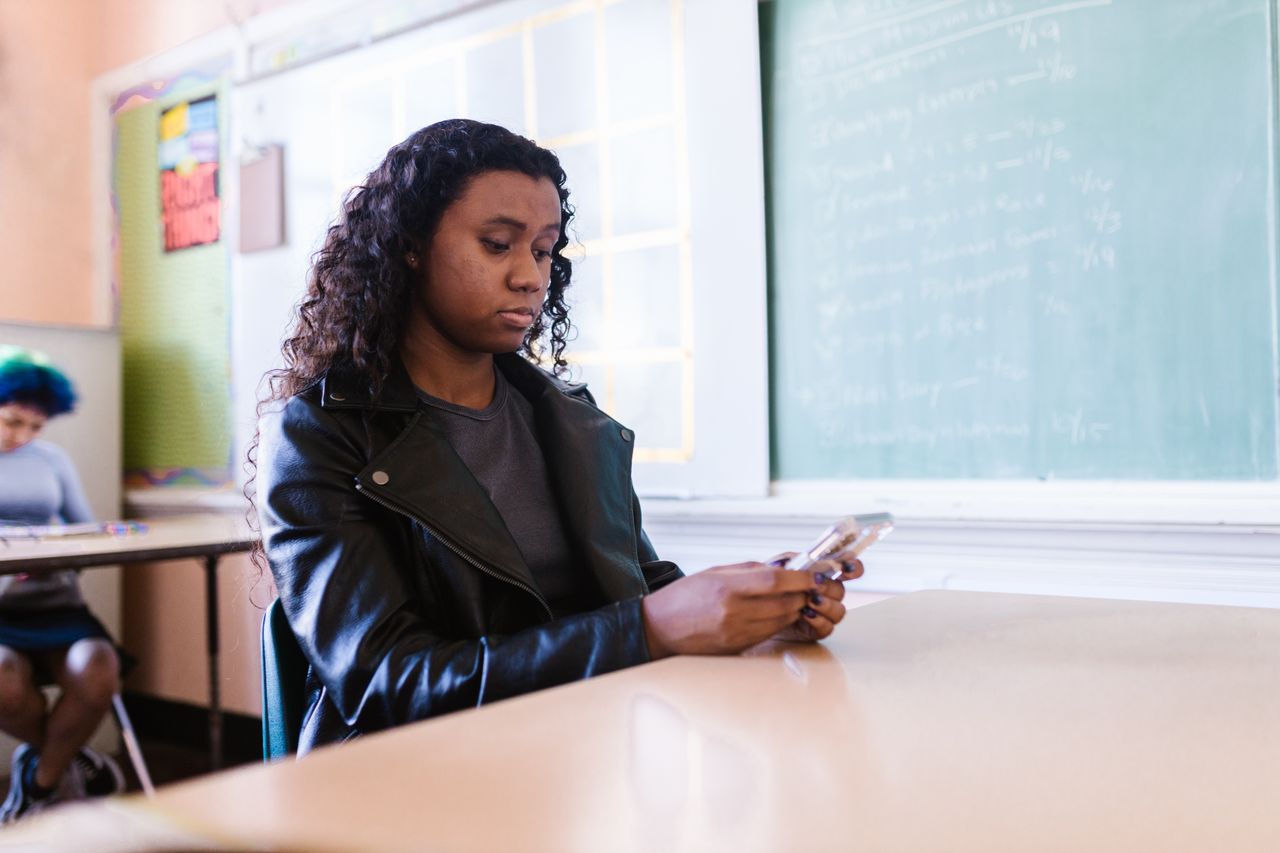 New York’s school cellphone policy enters its second year